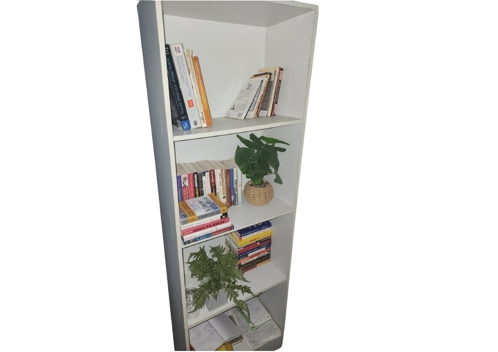 White Foreign MBF Book Shelf For Sale In Abuja